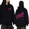 Музыкальная группа Babymonster Худи из коллекции Drip Album Tour 2026 Мужское Женское Осенняя Зимняя Мода Y2k Толстовка Унисекс Флис Повседневный Пуловер