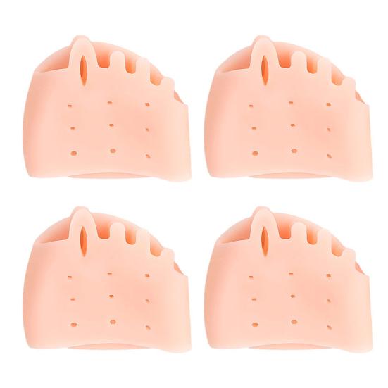 2/4/10 шт. ортопедические разделители пальцев ног, косточки на большом пальце ноги, подушки для подушечек стопы, многоразовые выравнивающие прокладки для пальцев ног, выпрямитель для мужчин и женщин