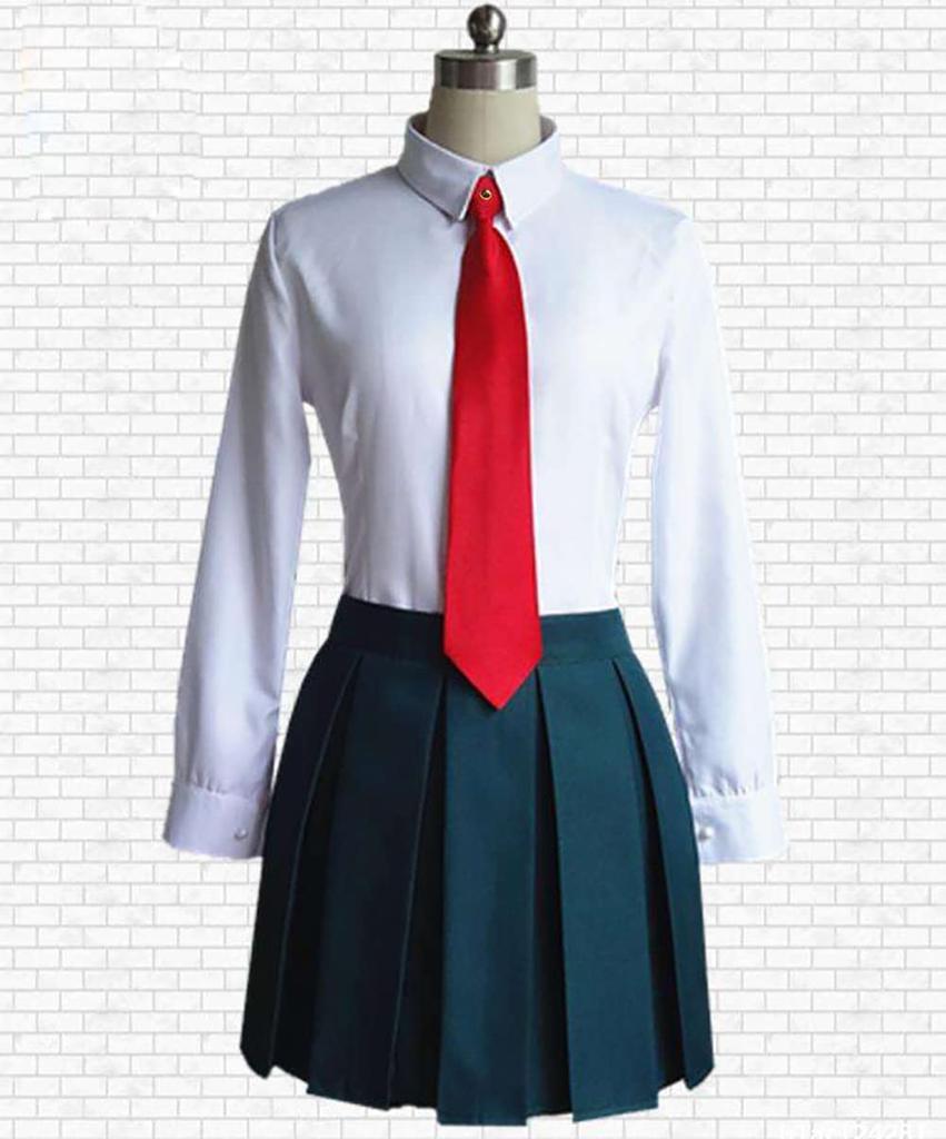 My Hero Academia Cosplay Hero Academia Costume Uraraka Ochako Yaoyorozu Momo Frogbuki Tsuyu Yuei High School Girls Uniform My Hero Academia Style