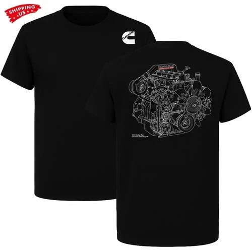 Cummins 5.9L 12V (6BT) Engine T-Shirt The Legend Engine