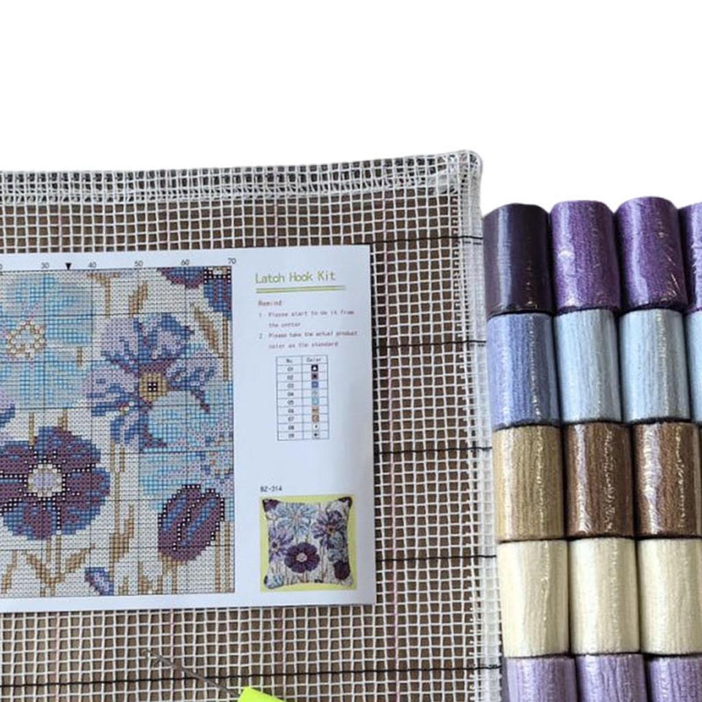 DIY наволочка защелка крючок ремесло узор вышивка дырокол игла рукоделие милые наборы для