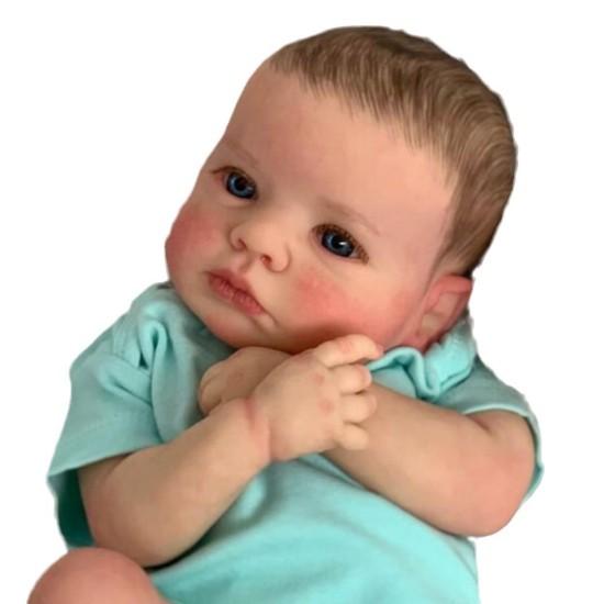 Кукла-симуляция Rebirth Doll Reborndoll Милый детский подарок Baby Boy Eye-opening Doll