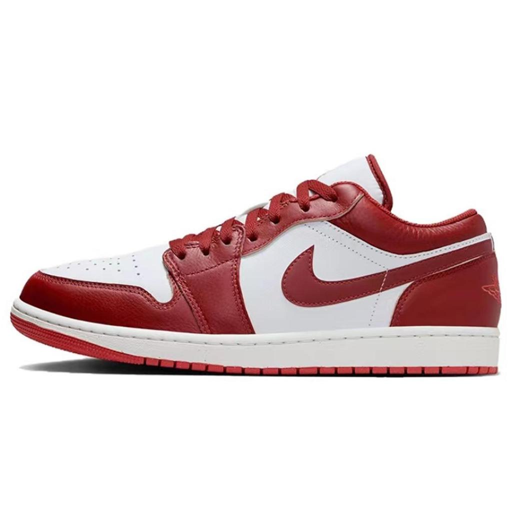 Jordan Air Jordan 1 Винтажные Баскетбольные Кроссовки Мужские Низкие Белый/Золотой FJ3459-160(Команда80-))