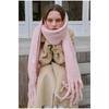 Luxury Cashmere Bright Solid Colors Women Scarf Winter Shawl and Wrap Bandana Pashmina Tassel Female Foulard Thick Blanket