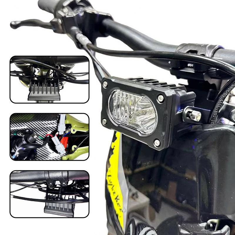 3-Inch Off-Road Motorcycle Spotlight Auxiliary Headlight for Sur-Ron & Segway