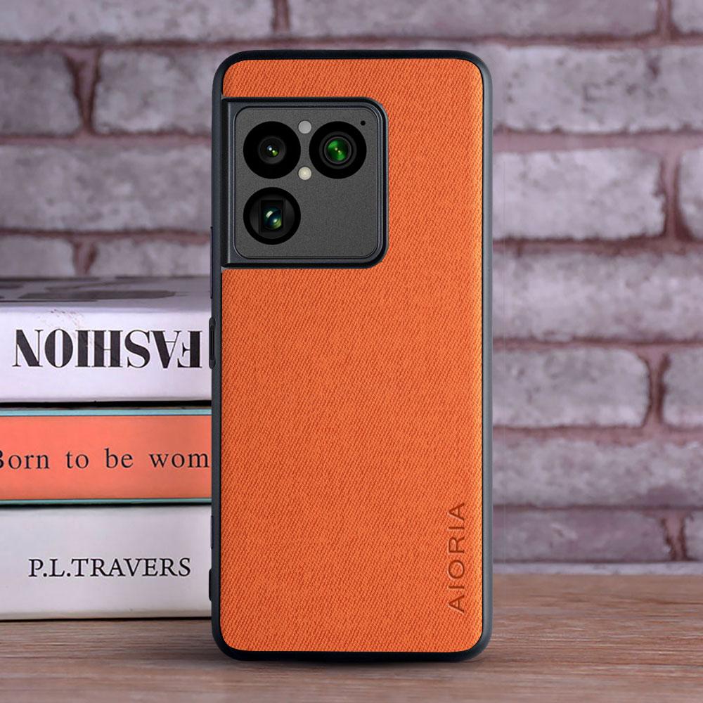 Case for Sony Xperia 1 VIII Textile Leather Fashion Soft TPU Hard PC 3 in1 material for Xperia 1 VIII Case funda Coqua