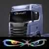 Наклейка на лобовое стекло автомобиля 'Сглаз' Виниловая наклейка Для Scania Volvo FH MAN DAF Грузовика Большого Тяжелого Грузовика Декоративные Аксессуары