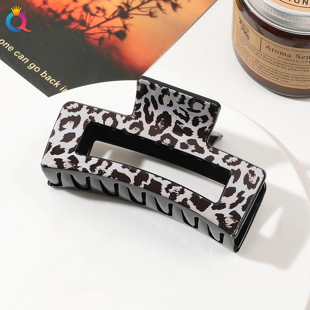 Printed Hair Clip Shark Clip Leopard Clip Large Summer Clip Hair Accessories