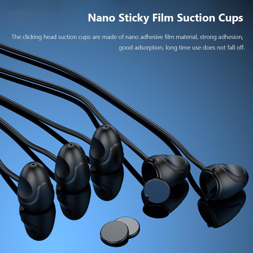 Физический кликер Устройство для щелчков пальцами с регулируемой скоростью, цифровым дисплеем и симулятором щелчков пальцами с подсветкой RGB для Android iOS