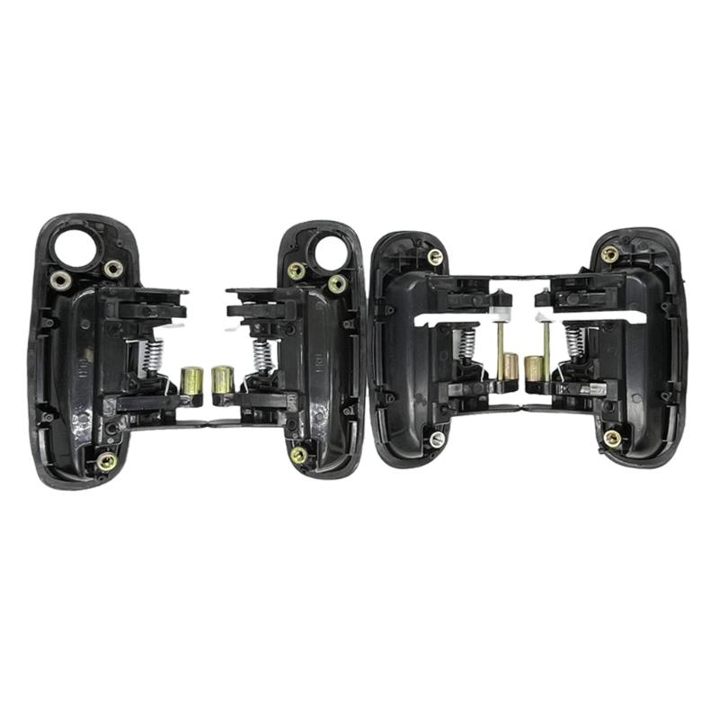 Запасная наружная ручка двери автомобиля Пластиковая металлическая конструкция Простая установка Подходит для некоторых моделей 6923002040