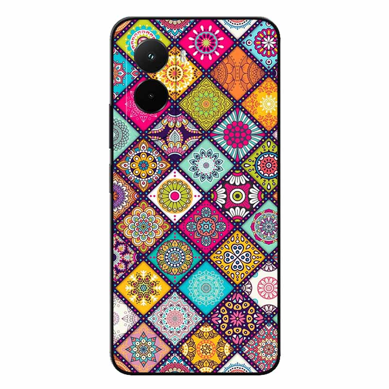 Soft Case For Xiaomi Poco M7 4G Cartoon Back Cover For PocoM7 M7 Silicone Bumper Protective Shockproof Capa pocom7 4G Lion Coque