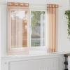 VidaXL Voile Curtains with Eyelets 2 Pcs Terracotta, Net Curtain, Sheer Curtain, Window Voile, Treatment of 4102138