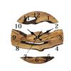 62KD Винтажные 30 см Зерна Настенные часы с прозрачным закаленным стеклом Часы для загородного дома для декора спальни и гостиной