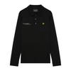 Lyle & Scott Mens Co-Ordinate Print Logo Long-Sleeved Polo Shirt