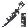 Multifunctional Outdoor Tool Combination Card Folding Molle Scissor Army Knife Mini Bicycle Repair EDC Camping Gear Equipment