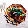 Personalized Name Demon Slayer6 Print Umbrella - Automatic Open/Close, Eight-Rib Durable Frame, Automatic Folding Umbrella