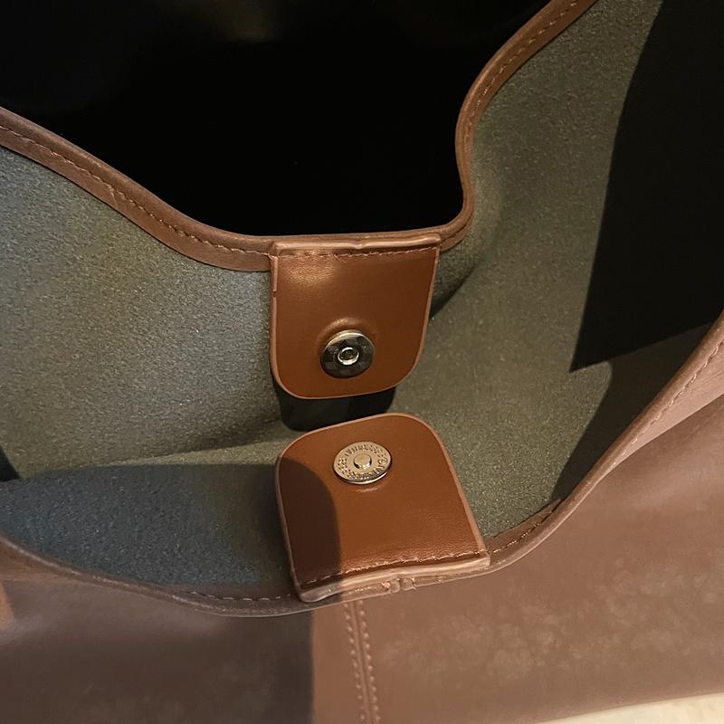 Большая вместительная сумка-тоут женская сумка через плечо