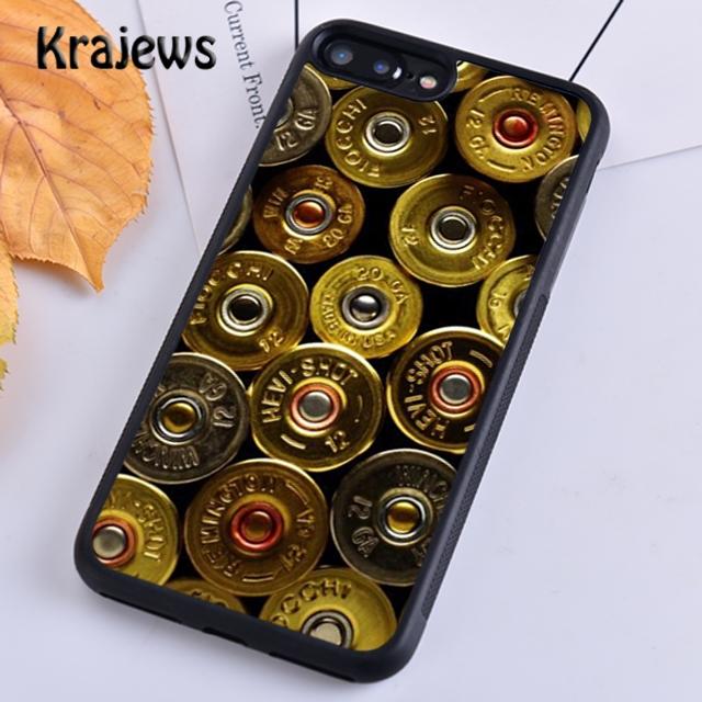 Чехол для телефона Krajews Military Gun Bullets Collage для iPhone 14 5 6s 7 8 plus X XR XS 11 12 13 pro max Samsung S21 S22 ultra