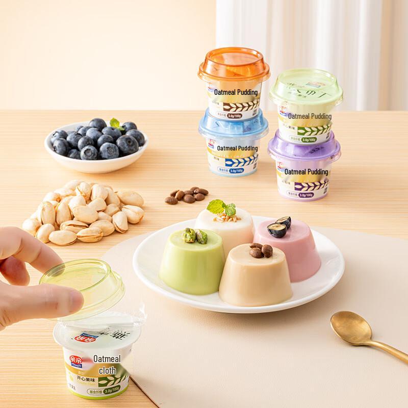 Qiqi Oat Pudding Mixed Flavor Gift Box