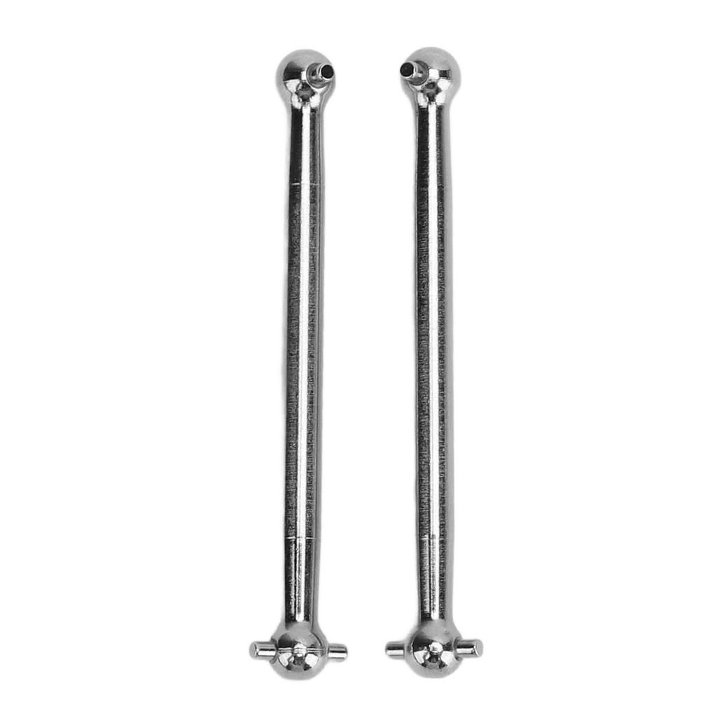 2pcs RC Drive Shaft Precise Control Low Noise Powerful Iron Drive Shaft Dogbone Parts for WLtoys 124008 124010 Remote