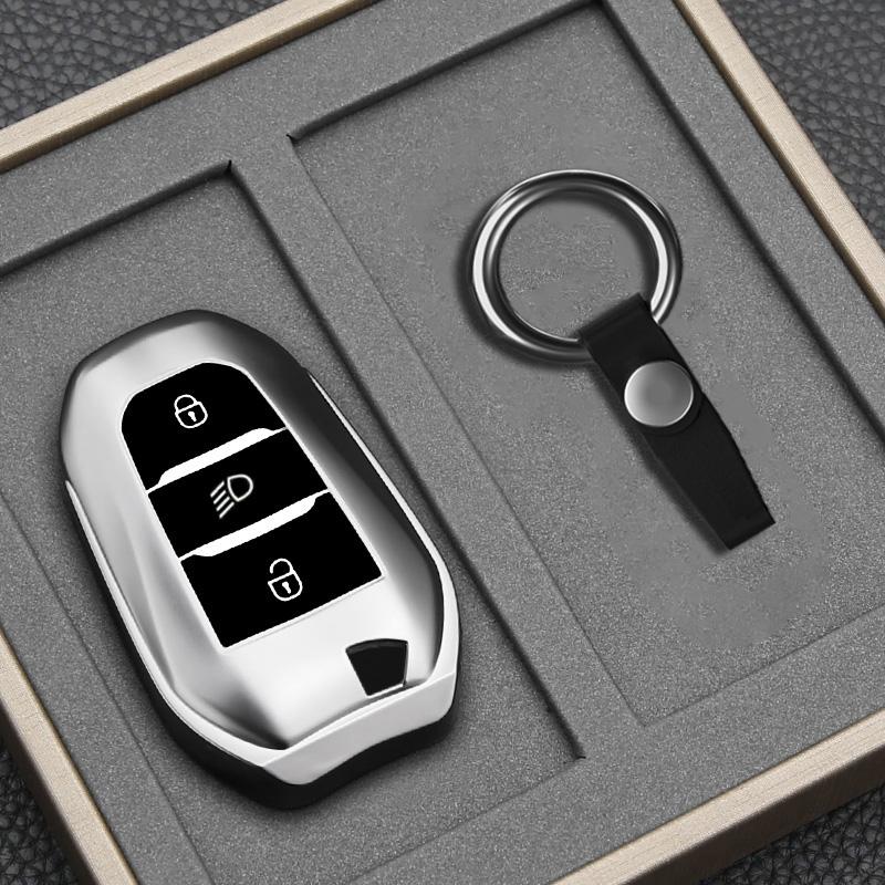 Новый чехол-брелок для авто из ТПУ Корпус Брелок Подходит для Peugeot 208 3008 5008 2008 Ds5 Ds6 Ds3 Подходит для Citroen C5 X7 Резиновый Умный Чехол Защита
