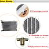 Aluminum ATV/UTV Radiator + Fans for Polaris Eanger 800 900 Replacement