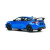 PAUDI MODEL 1/64 scale diecast model car of the 2023 Honda Civic TYPE-R FL5, blue