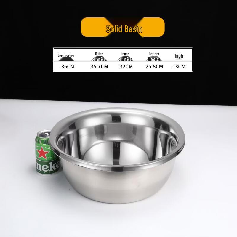 304 Stainless Steel Round Draining Basin