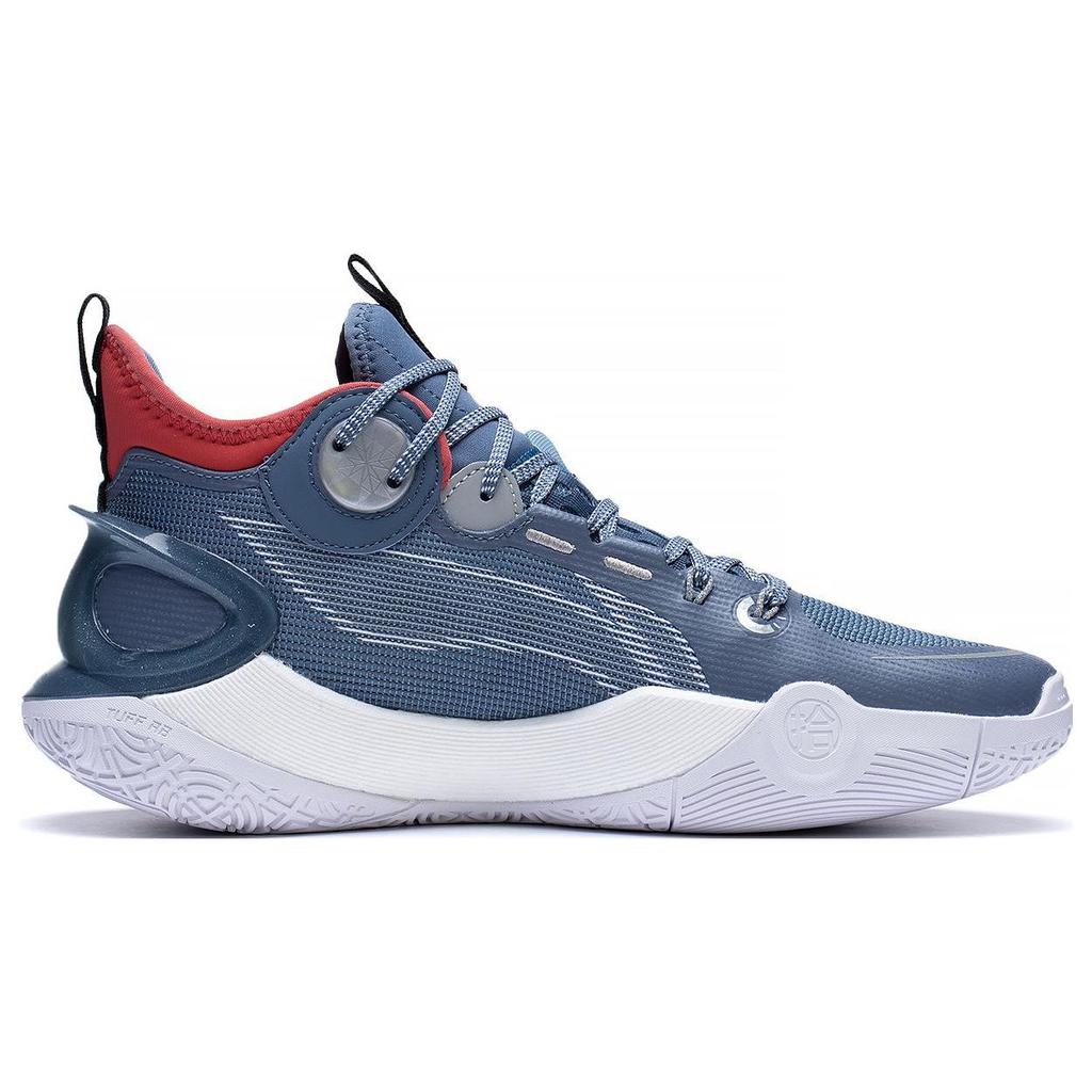 Баскетбольные кроссовки Li Ning Sonic 10 Ultra Durable Breathable Mid-Top мужские баскетбольные кроссовки синие белые красные ABAS145-7