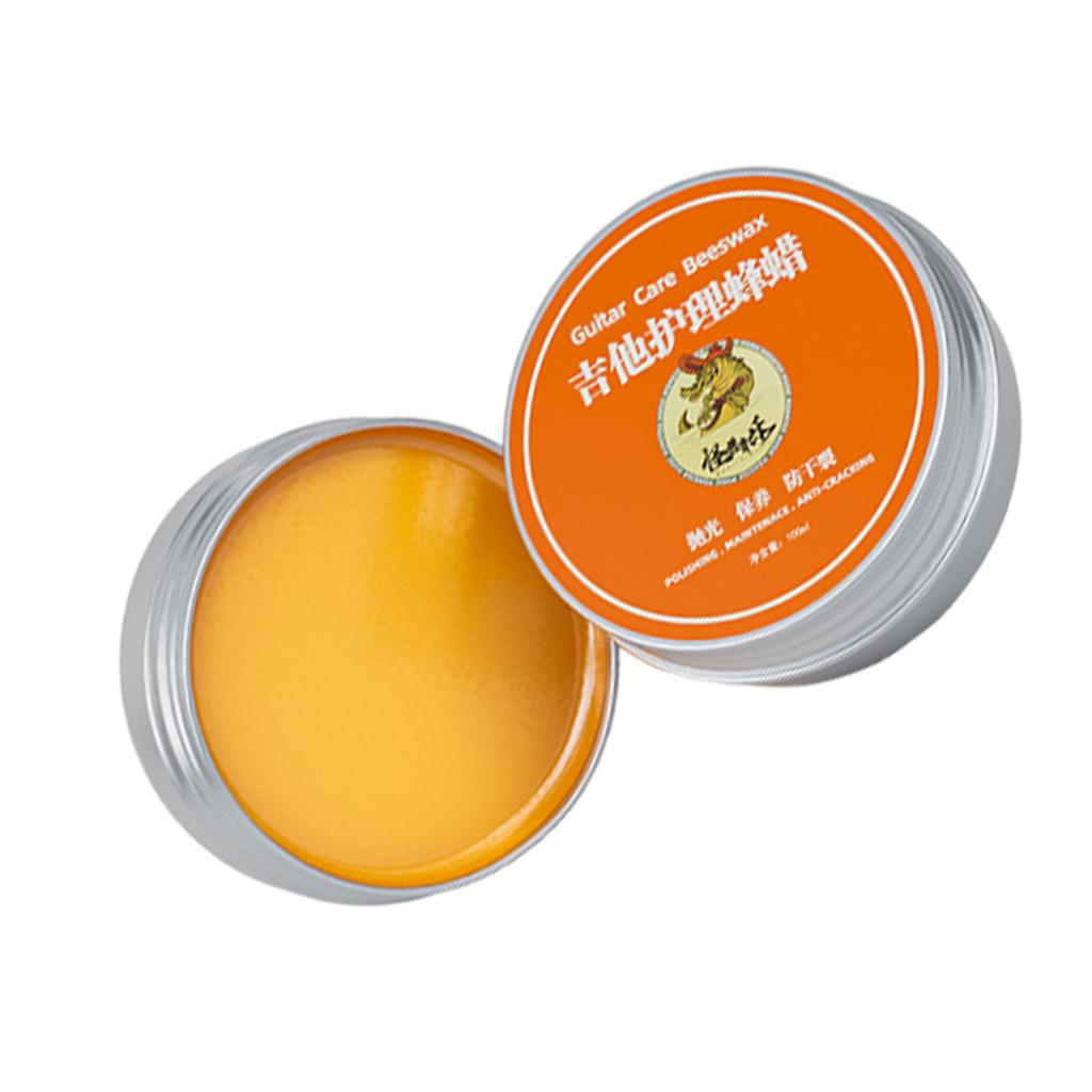 100ml Guitar Polish Maintenance Beeswax Musical Instrument Care Fingerboard Oil Guitar Violins Care Beeswax Enduring