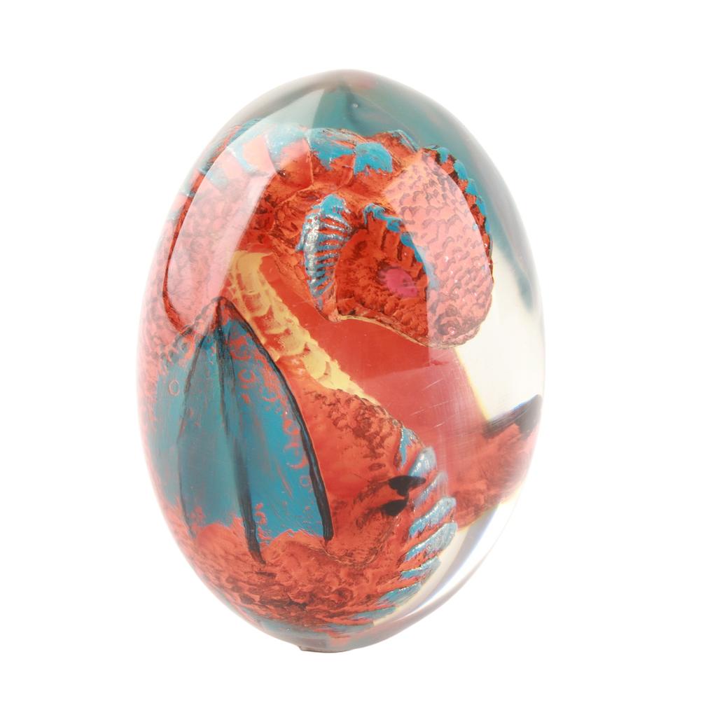 Saurs Dragon Eggs Glowing Resin Lava Saurs Egg Home Ornaments Collections and Gifts for Friends