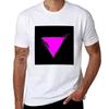 Bursting Vivid Triangle Aesthetic Tshirt Casual Daily Graphic Tee