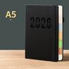 2026 Planner Monthly Weekly Daily Agenda Book 2026 To-Do List Notebook with Monthly Tabs Inner Pocket Elastic Closure