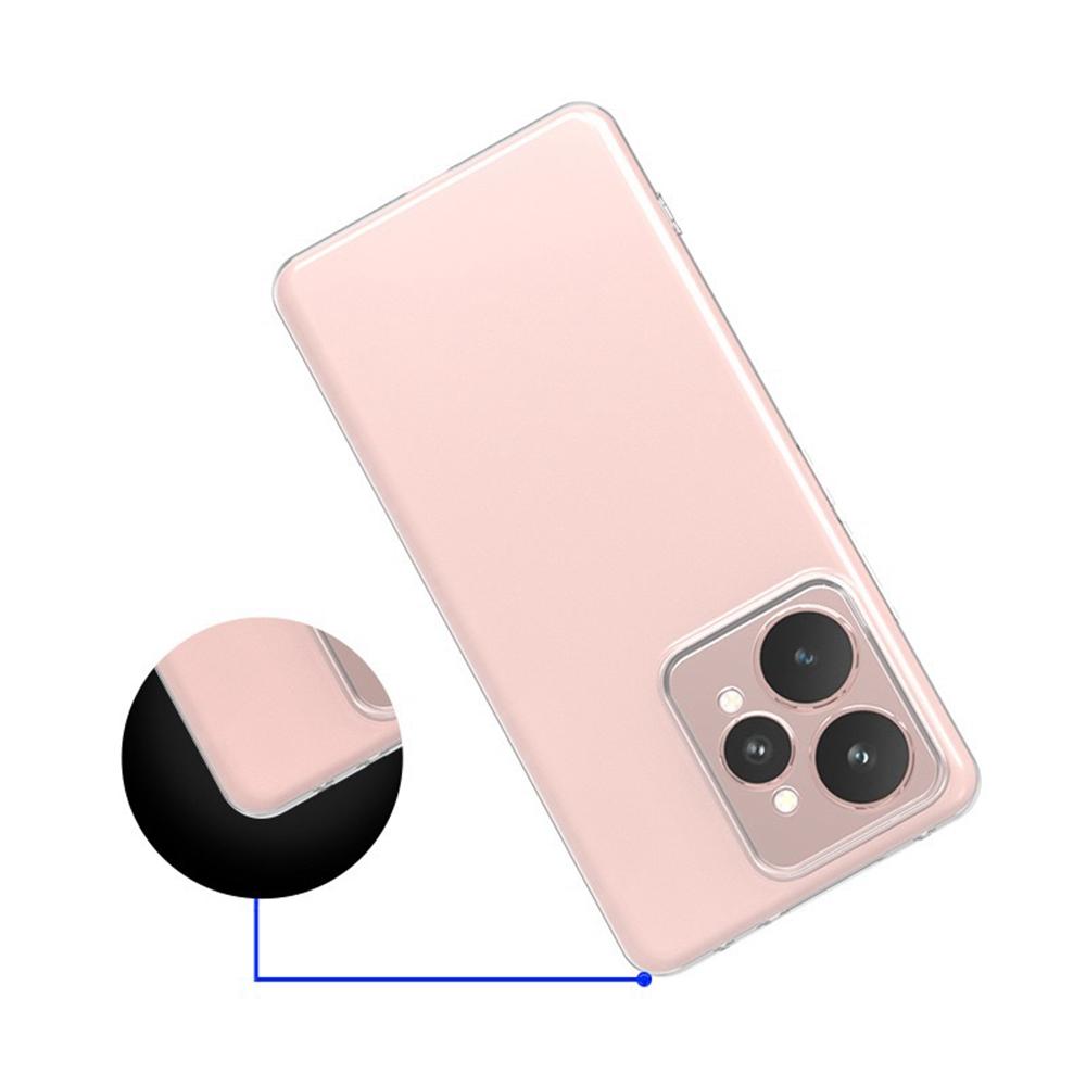 For Realme 15 Pro 5G Back Cover Ultra Thin Flexible TPU Clear Phone Case