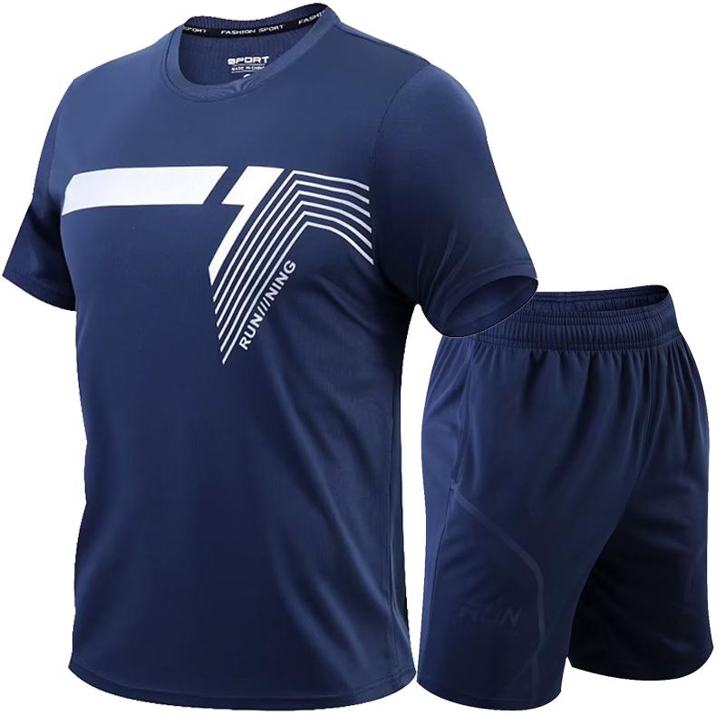 Tracksuit Gym 2 Mens Pcsset Fitness Badminton Sports Suit Clothes Running Jogging Sport Wear Exercise Workout Set Sportswear