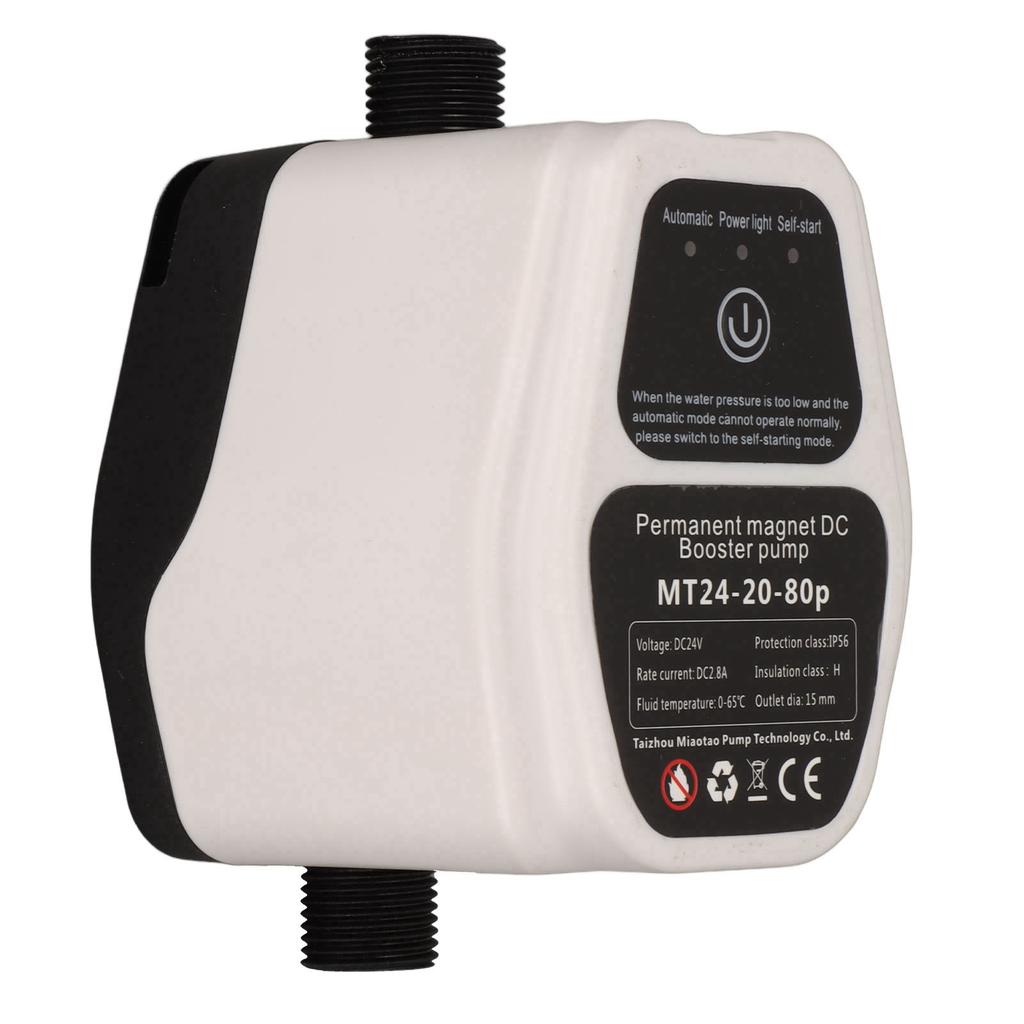 Бустерный насос с автоматическим повышением давления воды для душа, рециркуляционный настенный насос постоянного тока 100?240В