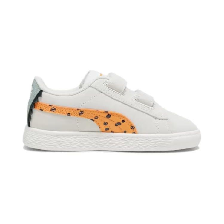 Puma Кроссовки Suede Classic Little Kid Mix Match - Теплые белые детские кроссовки Ярко-Дыня 392519-01