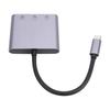 USB-C концентратор 3 в 1 Мультипортовый адаптер 4K HD Мультимедийный интерфейс Порт PD100W Порт USB3.2 Порт OTG Тип C Док-станция для