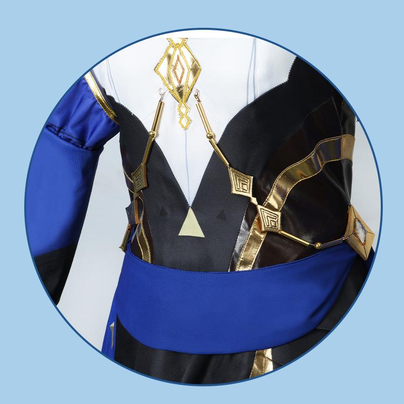 Игра Лейла Сумеру Косплей Костюм Лейла Полный комплект Головные уборы Туфли Парик Аниме Косплей