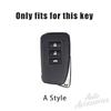 rlvc5 Car Remote Key Cover Case Holder Shell Protector For Lexus NX GS RX IS ES GX LX RC 200 250 350 LS 450H 300H Keychain Accessories