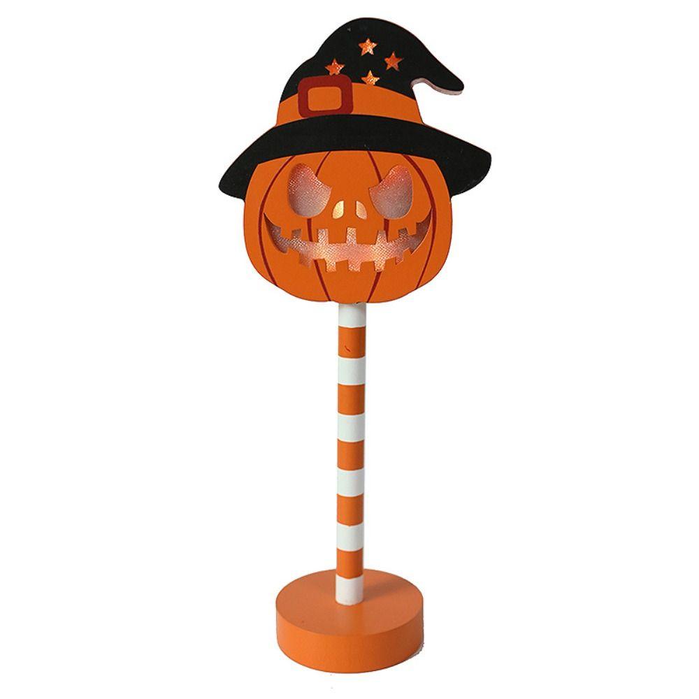 Atmosphere Lamp Ghost Festival Modeling Lamp LED Pumpkin Ornament Lantern Party Desk Ornament