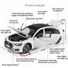 1:24 Модели игрушечных автомобилей A6L Panamera, Литой сплав, 6 дверей открываются, Миниатюрный автомобиль, Машинка с инерционным механизмом, Интерактивные игрушки для детей