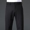 Fengxun Men's Knit Four-Way Stretch Straight Leg Casual Pants
