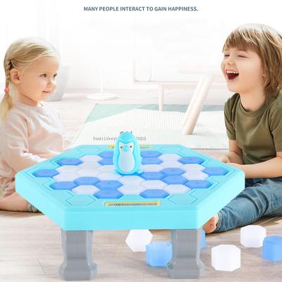 Ice Breaking Game Toys Save Penguin Trap Break Ice Интерактивная настольная игра Семейная вечеринка Головоломка Стол Knock Block Детские забавные игрушки