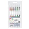 Kuretake Water-based Pen ZIG Clean Color Dot Single Mild Smoky Set TCSD-6100/6VB