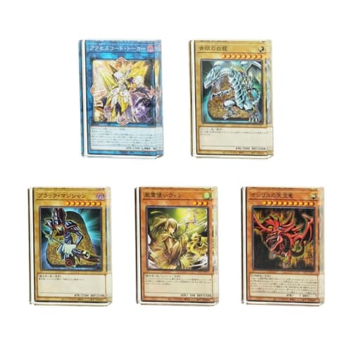 Yu-Gi-Oh! Card Game Acrylic Blocks Vol. 1-3 Official Goods Hobby Toys Blue-Eyes White Dragon, Dark Magician, Wind Spirit User Wynn, Access Code Talker