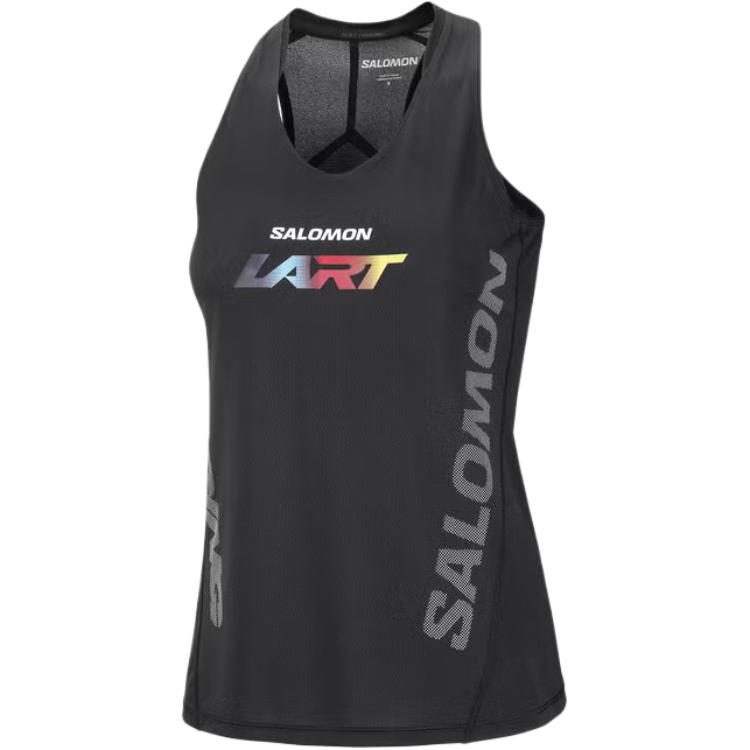 SALOMON X LArt De LAutomobile Коллаборация Узкий крой Вязаный Дышащий Быстросохнущий Жилет для бега Женские топы LC3023800
