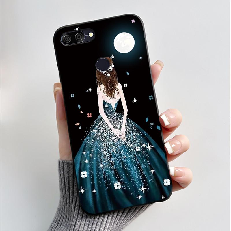 For Asus Zenfone Max Plus M1 ZB570TL X018 Case Fashion Butterfly Flowers Soft Black Silicone Cover For Asus Max Plus M1 Bumper