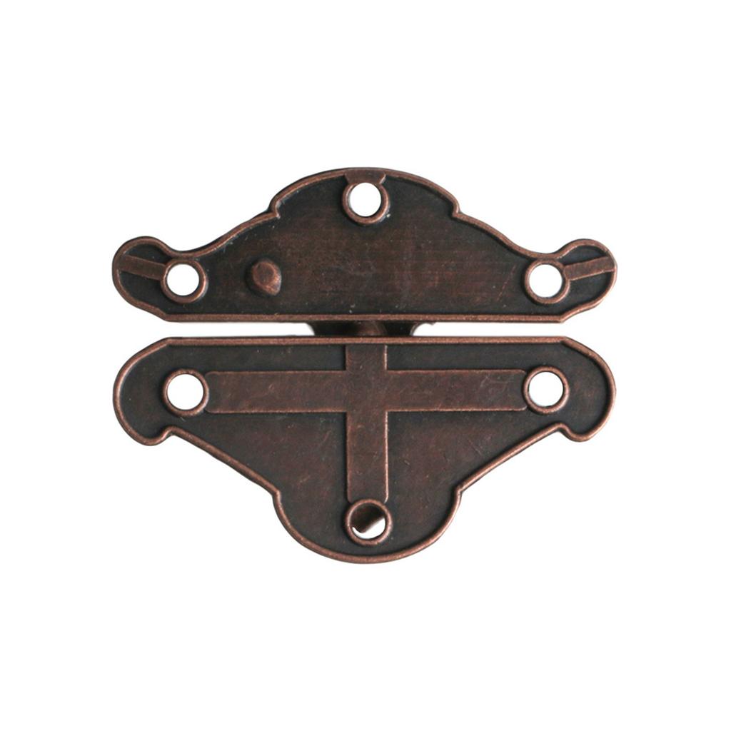 Антикварная ретро винтажная декоративная деревянная шкатулка для драгоценностей с замком-защелкой