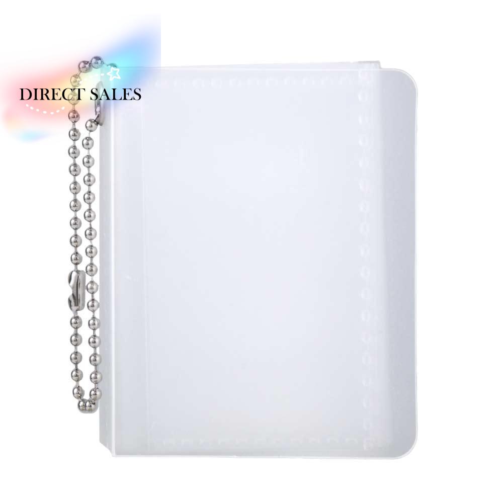 Cute 2/3 inch Memory Gift Photo Collection Mini Photo Organizer Card Holder Key Chain Bag Pendant Photo Album Album Key Ring